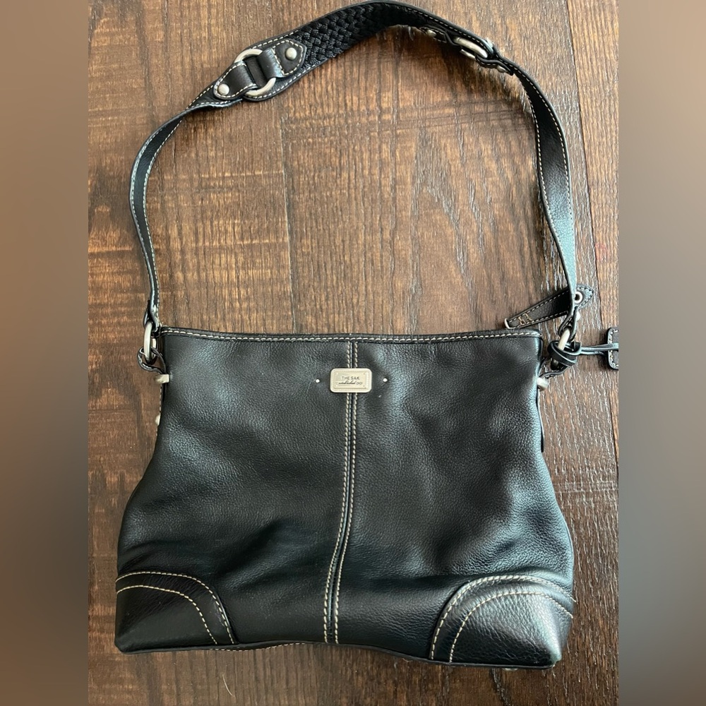 The Sak black leather purse